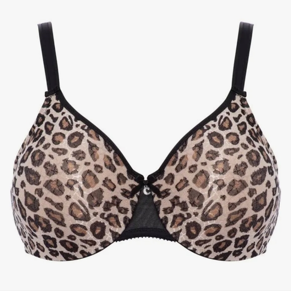 😍EUC Chantelle C Magnifique Seamless Unlined Minimizer Underwire Bra, 34DDD - Picture 7 of 16